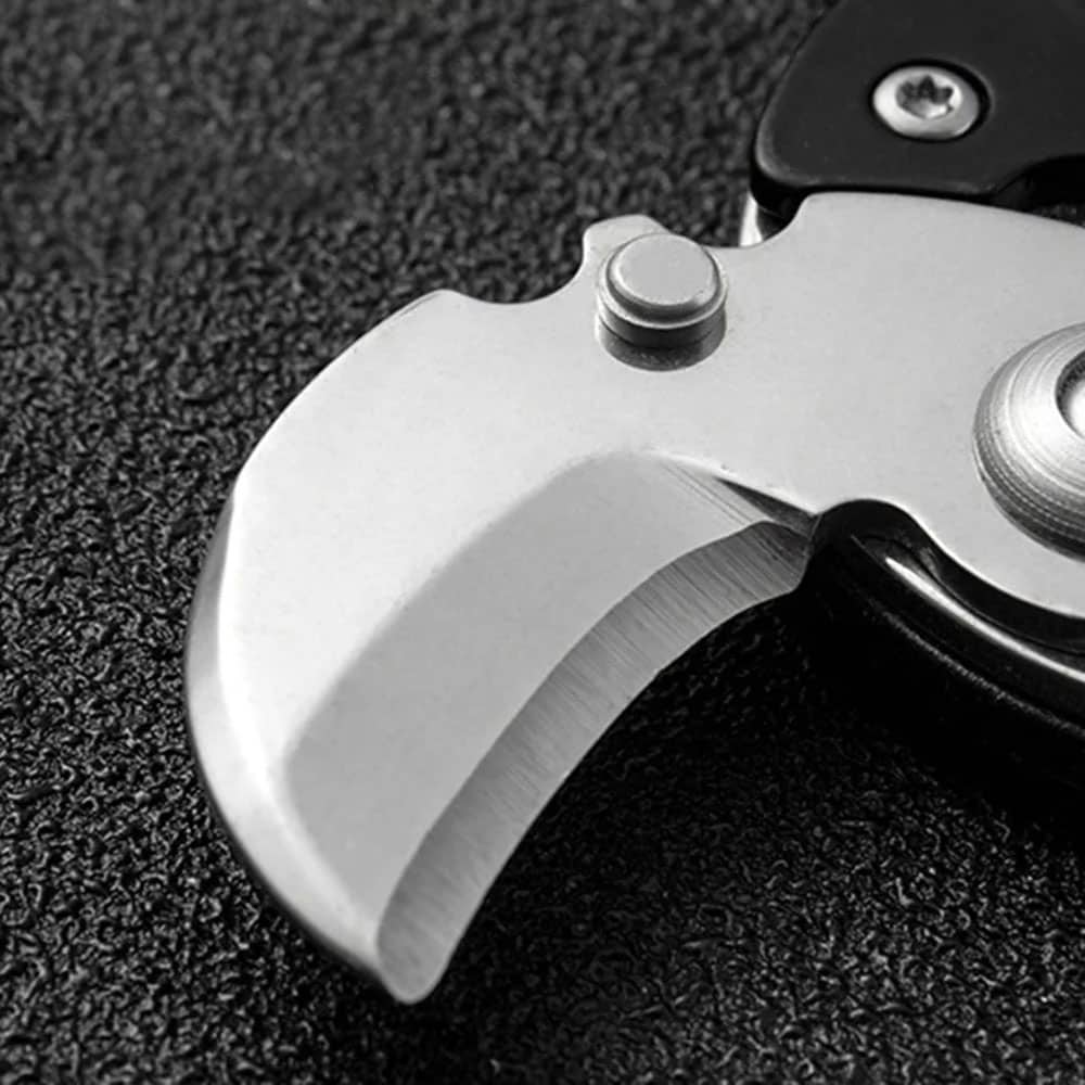 چاقو تاشو و جاکلیدی تاکتیکال چند کاره 6 چاقو تاشو و جاکلیدی تاکتیکال چند کاره