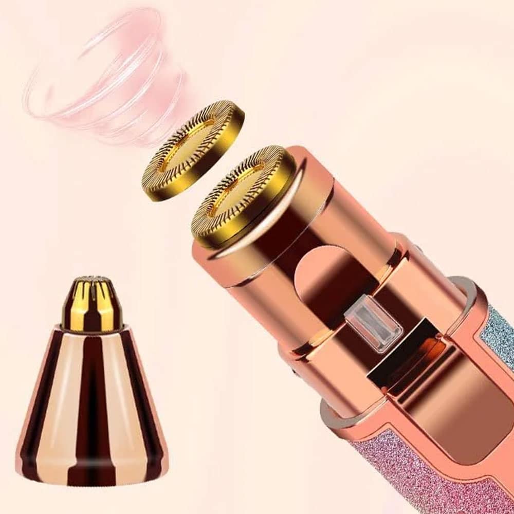 ماشین دو کاره اصلاح صورت و ابرو زنانه 3 ماشین دو کاره اصلاح صورت و ابرو زنانه