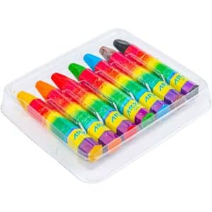 شمعی 6 رنگ آریا