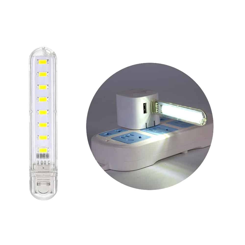 چراغ LED هشت تایی USB چراغ LED هشت تایی USB
