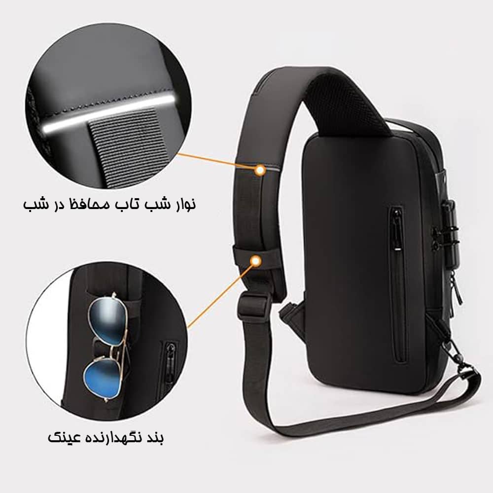 کوله پشتی تک بند Fashion مدل Anti-theft 12 کوله پشتی تک بند Fashion مدل Anti-theft