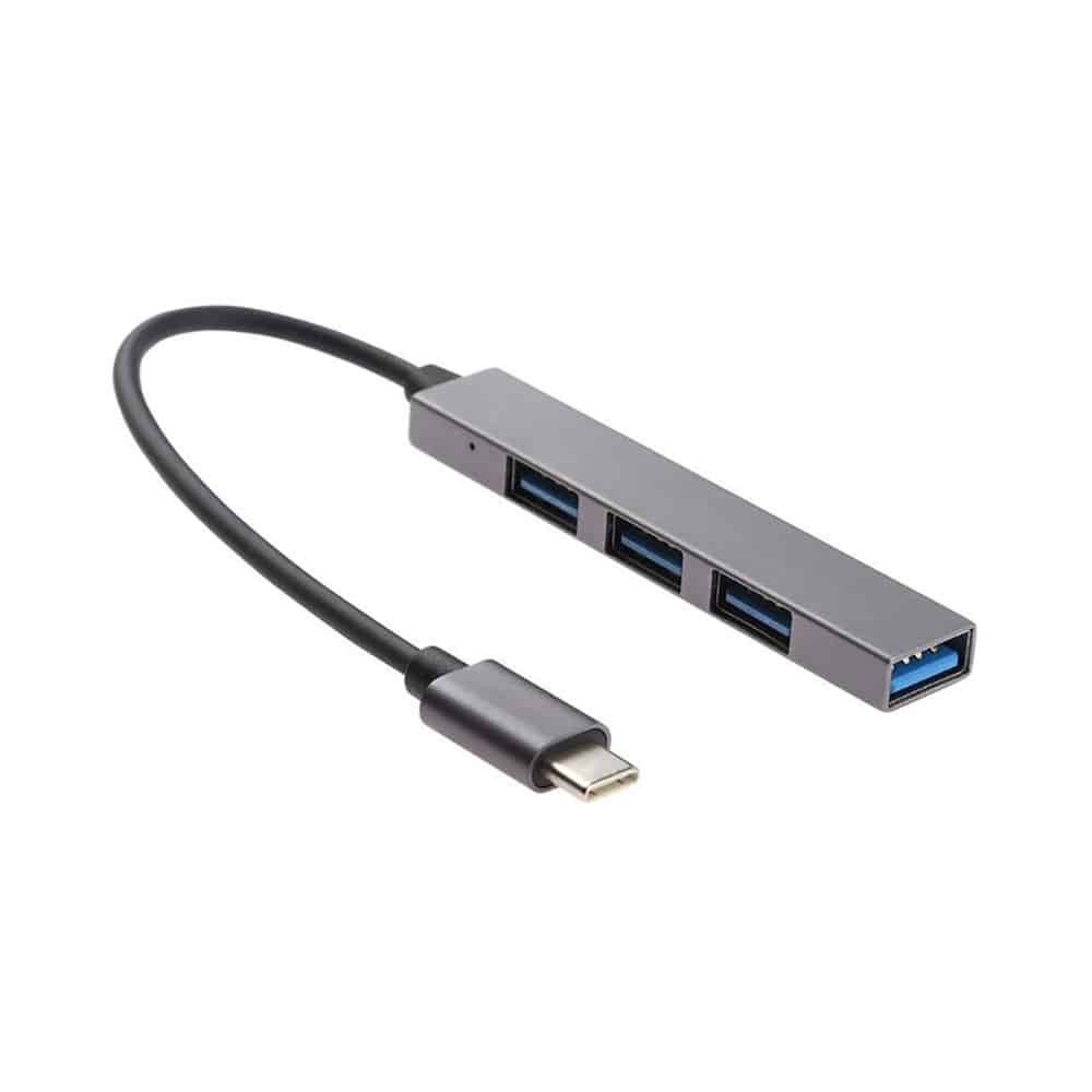 هاب 4 پورت USB-C مدل T809A 6 هاب 4 پورت USB-C مدل T809A