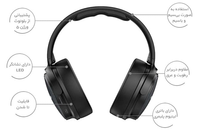 هدفون بی سیم آوی مدل A780BL هدفون بی سیم آوی مدل A780BL