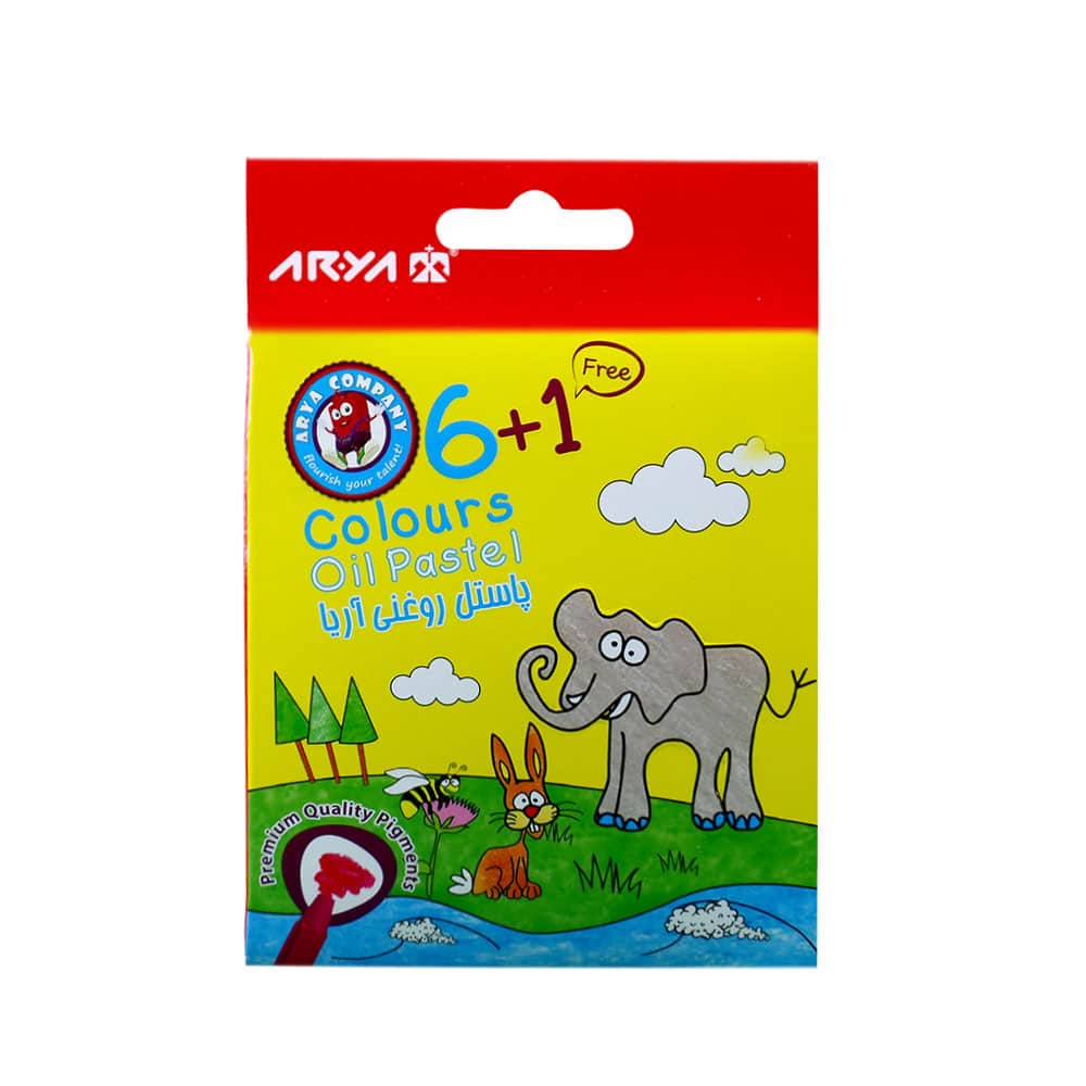 پاستل روغنی رنگ آریا 2 پاستل روغنی رنگ آریا