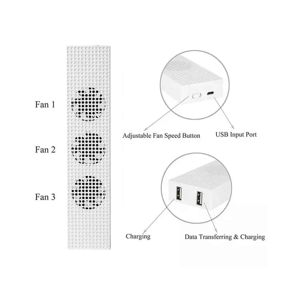 فن خنک کننده مدل TYX-619 مناسب XBOX-One S فن خنک کننده مدل TYX-619 مناسب XBOX-One S