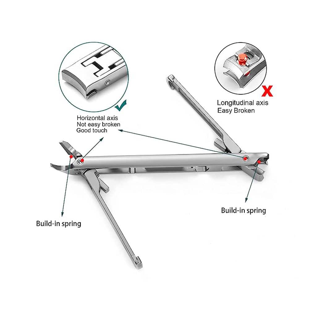 ناخن گیر دو سر تاشو 3 ناخن گیر دو سر تاشو
