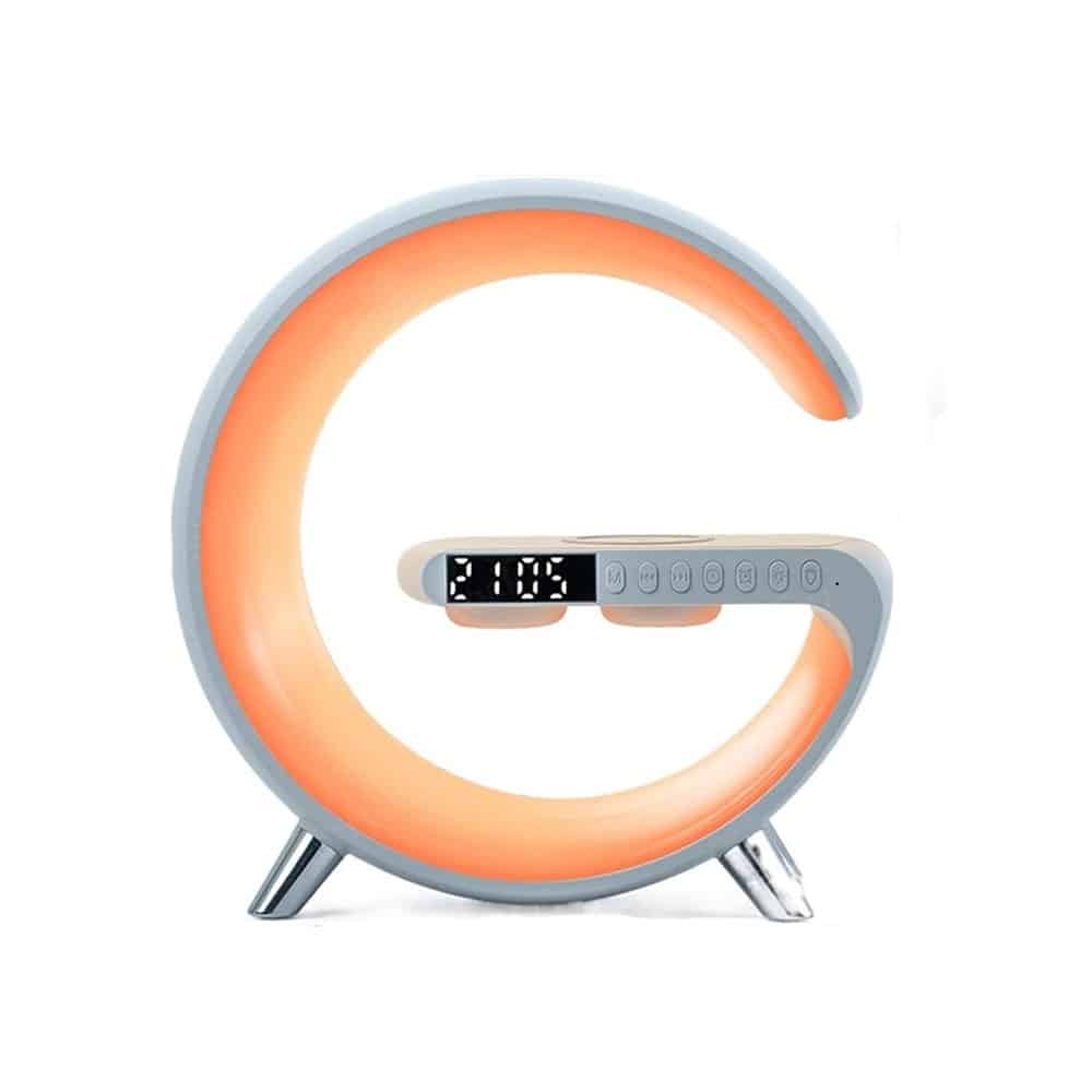 چراغ خواب مجهز به اسپیکر و شارژر وایرلس 15 چراغ خواب مجهز به اسپیکر و شارژر وایرلس