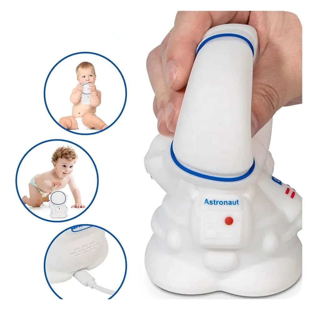 چراغ خواب سیلیکونی طرح فضانورد نشسته چراغ خواب سیلیکونی طرح فضانورد نشسته