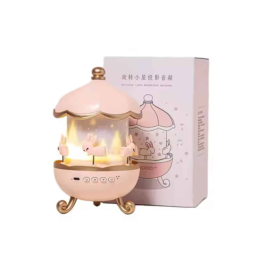 چراغ خواب کاروسل موزیکال طرح چرخ و فلک 3 چراغ خواب کاروسل موزیکال طرح چرخ و فلک