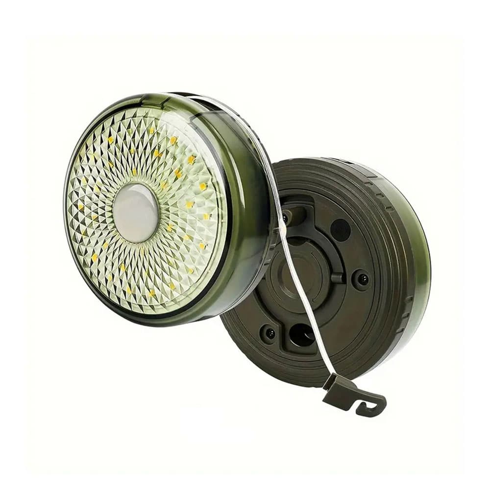 چراغ و ریسه شارژی کمپینگ پاور بانک دار 1 چراغ و ریسه شارژی کمپینگ پاور بانک دار