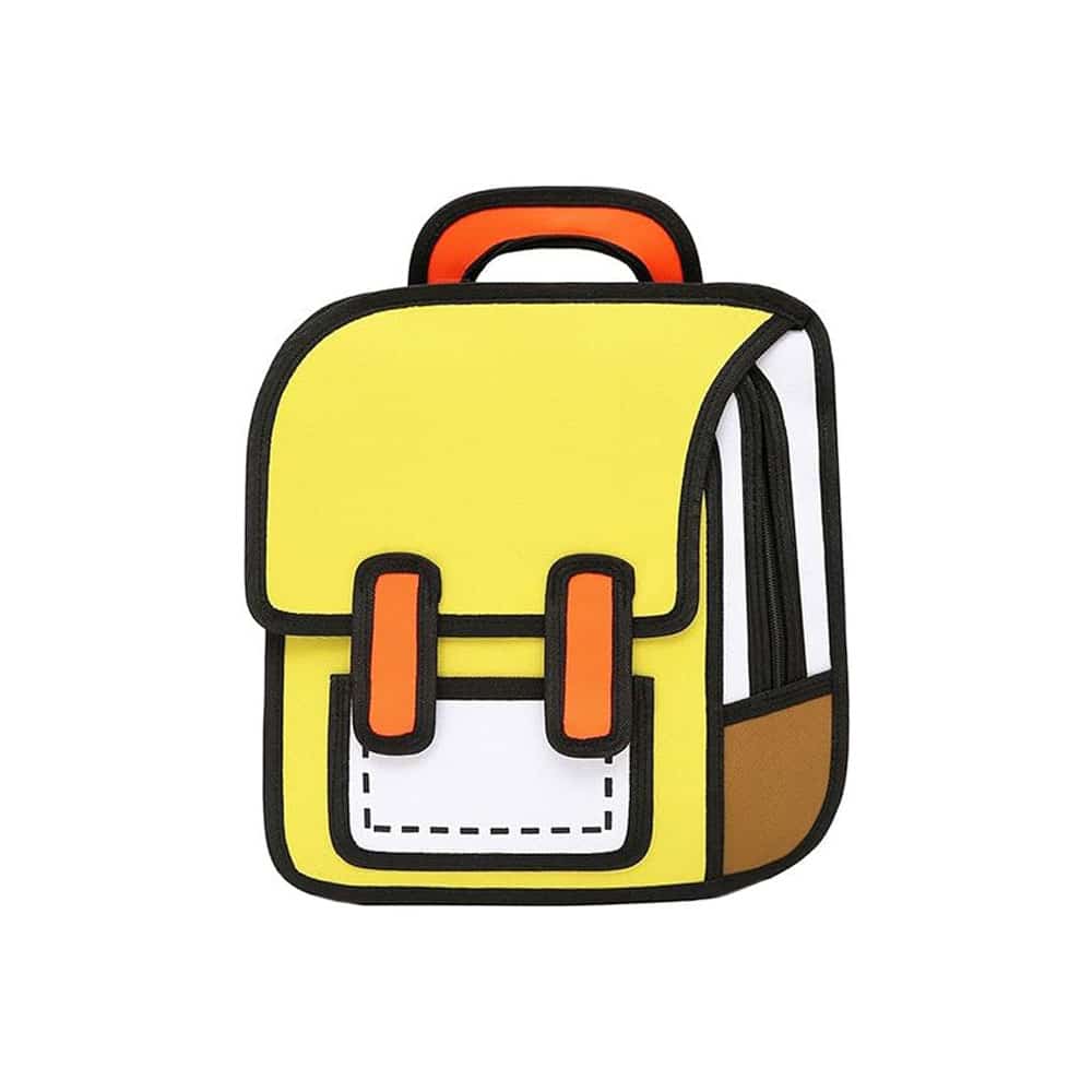 کوله پشتی فانتزی طرح دوبعدی 6 کوله پشتی فانتزی طرح دوبعدی