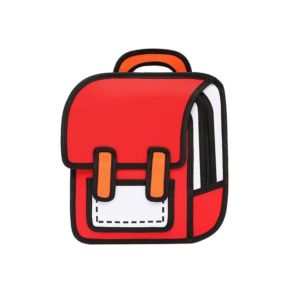 کوله پشتی فانتزی طرح دوبعدی 5 کوله پشتی فانتزی طرح دوبعدی