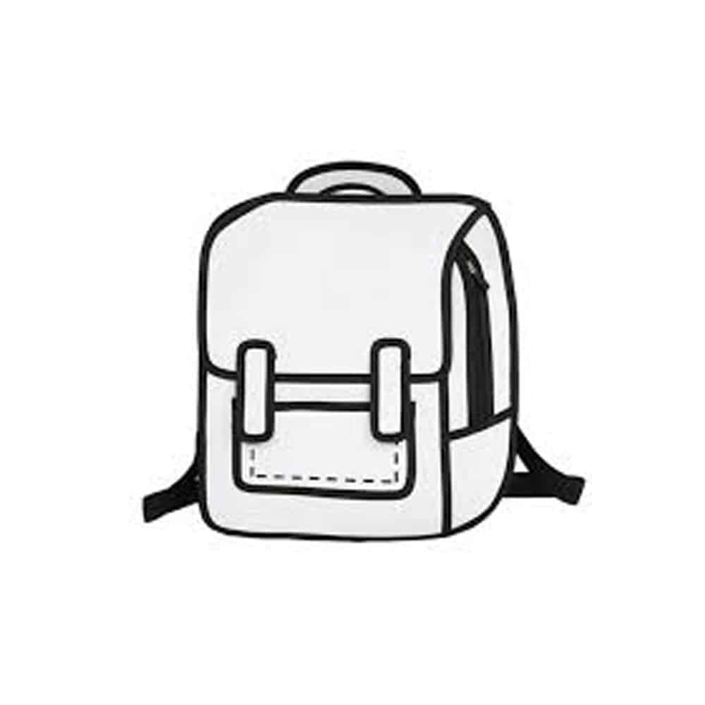 کوله پشتی فانتزی طرح دوبعدی 11 کوله پشتی فانتزی طرح دوبعدی