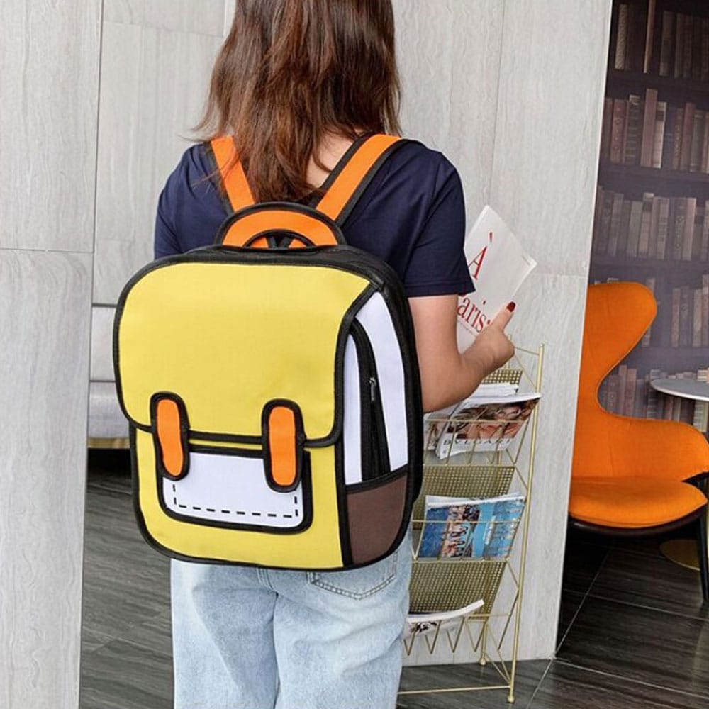 کوله پشتی فانتزی طرح دوبعدی 13 کوله پشتی فانتزی طرح دوبعدی