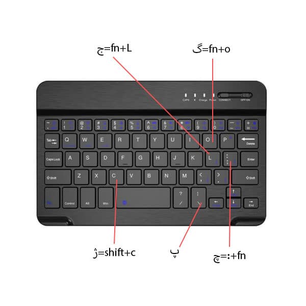 کیبورد بی سیم تبلت کاکو