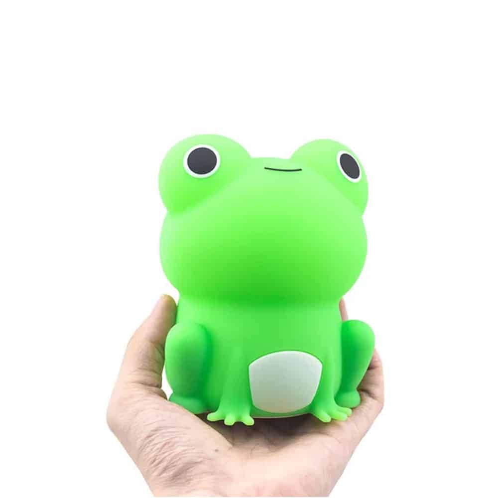 چراغ خواب فانتزی سیلیکونی مدل قورباغه 4 چراغ خواب فانتزی سیلیکونی مدل قورباغه