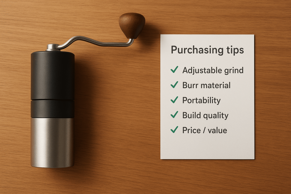 راهنمای خرید آسیاب دستی قهوه 2 راهنمای خرید آسیاب دستی قهوه