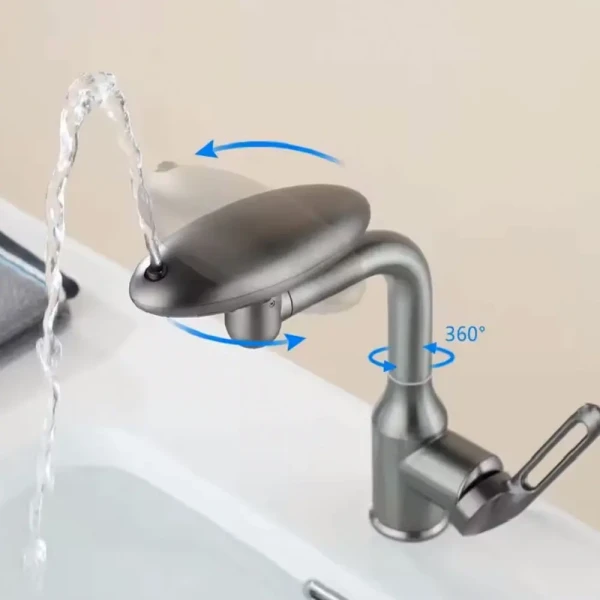 شیر روشویی چهار حالته 360 درجه مدل فضایی