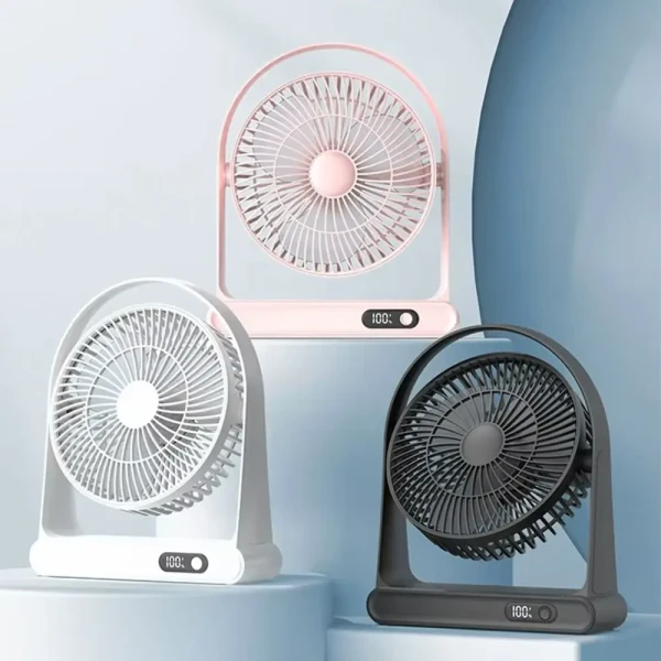 پنکه رومیزی شارژی مدل ZMFS-003