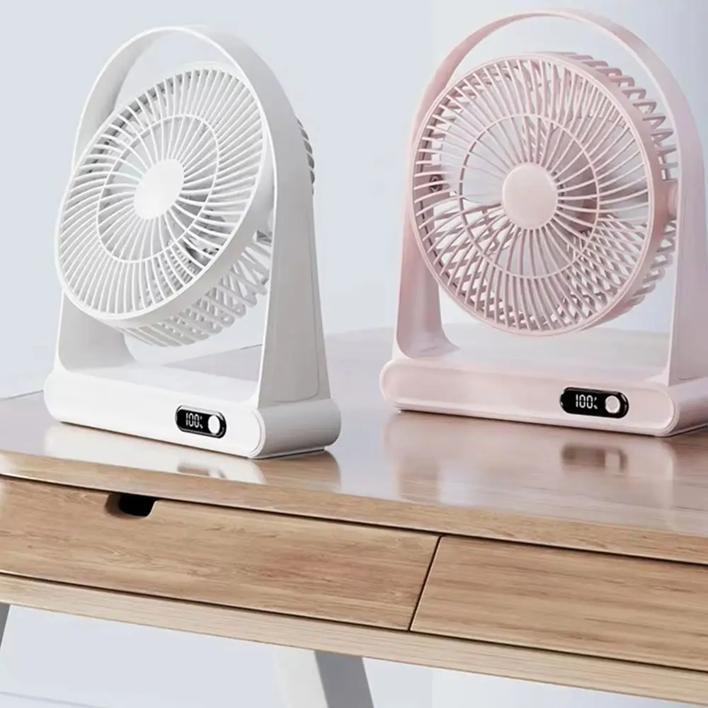 پنکه رومیزی شارژی مدل ZMFS-003 3 پنکه رومیزی شارژی مدل ZMFS-003