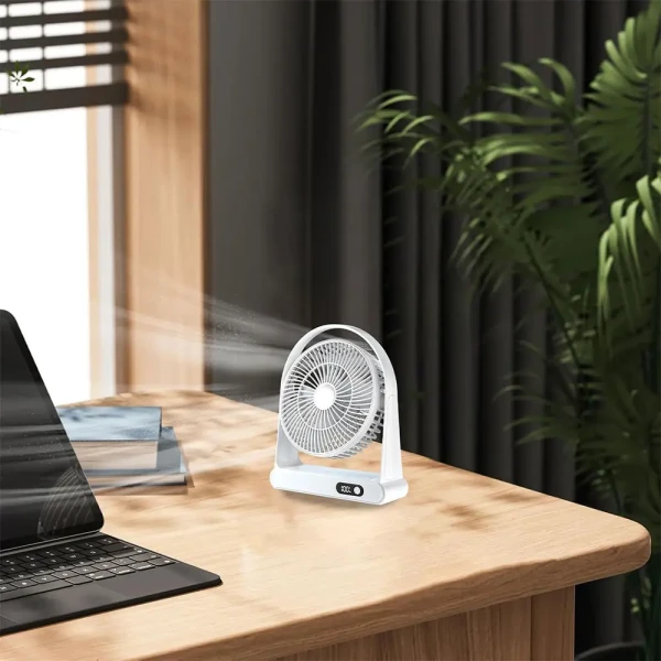 پنکه رومیزی شارژی مدل ZMFS-003