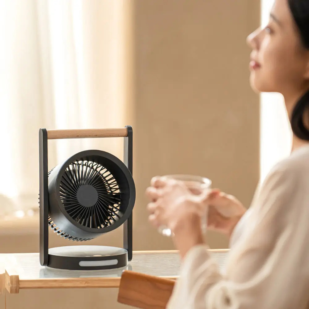 پنکه شارژی رومیزی مدل DQ225 4 -شارژی-رومیزی-مدل-DQ225-5