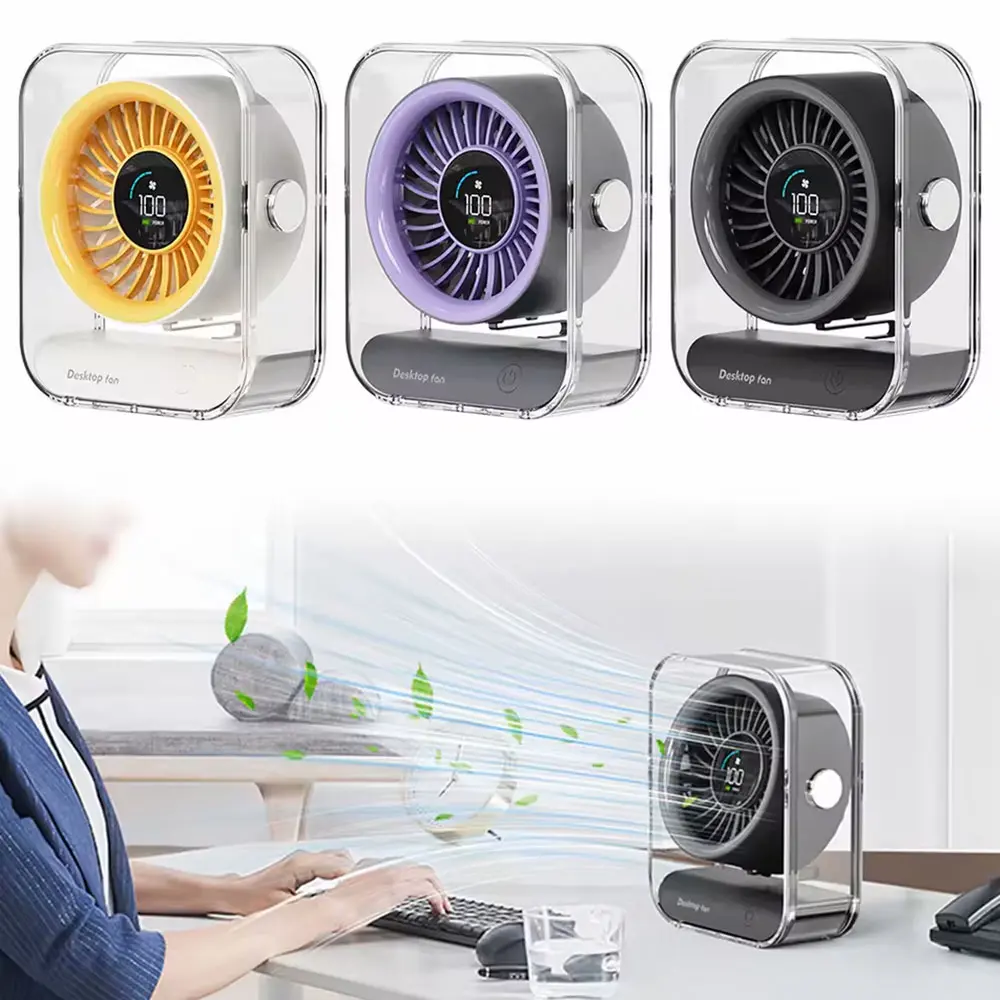 پنکه شارژی رومیزی مدل ZH28 17 پنکه شارژی رومیزی مدل ZH28